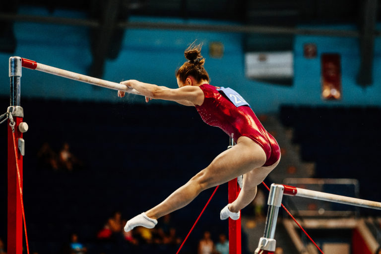 Convergent Gymnastics NJ Bars Picture